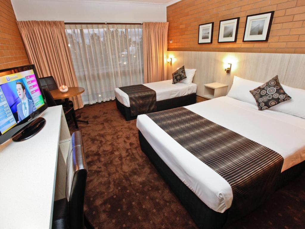 Mildura River City Motel Rum bild